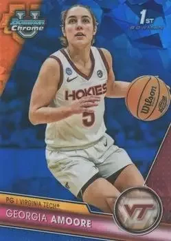 2023-24 Bowman University Chrome Sapphire #2 Georgia Amoore