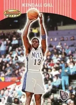 2000-01 Bowman's Best #3 Kendall Gill