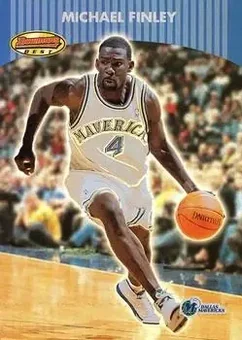 2000-01 Bowman's Best #27 - Michael Finley - Dallas Mavericks