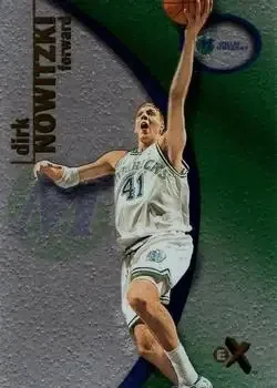 2000-01 E-X #16 Dirk Nowitzki