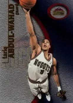 2000-01 E-X #21 Tariq Abdul-Wahad