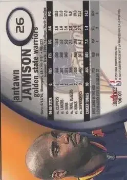 Back of Antawn Jamison