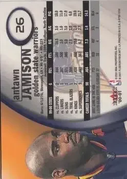 Back of Antawn Jamison
