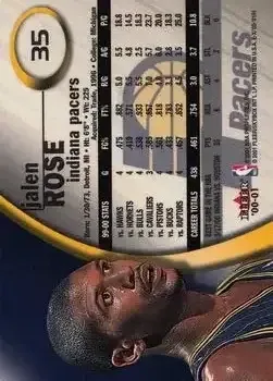 Back of Jalen Rose