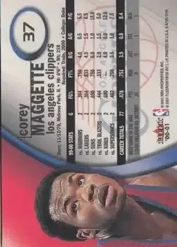 Back of Corey Maggette