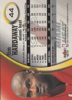 Back of Tim Hardaway