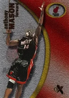 2000-01 E-X #45 - Anthony Mason - Miami Heat