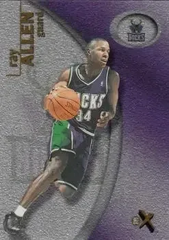 2000-01 E-X #47 Ray Allen