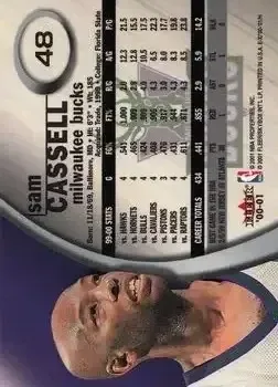 Back of Sam Cassell