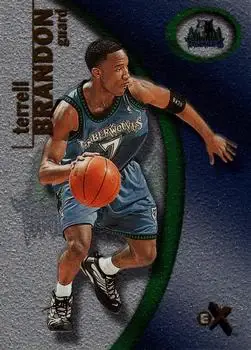 2000-01 E-X #51 Terrell Brandon