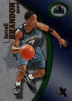 2000-01 E-X #51 Terrell Brandon