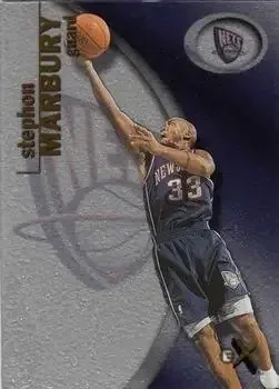 2000-01 E-X #55 Stephon Marbury