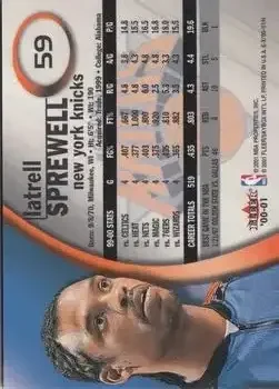 Back of Latrell Sprewell
