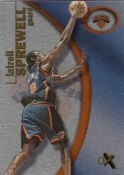 2000-01 E-X #59 Latrell Sprewell