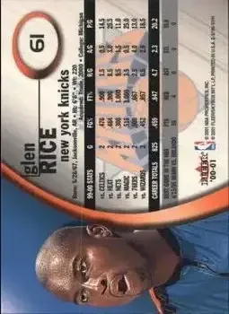 Back of Glen Rice