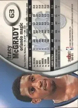 Back of Tracy McGrady
