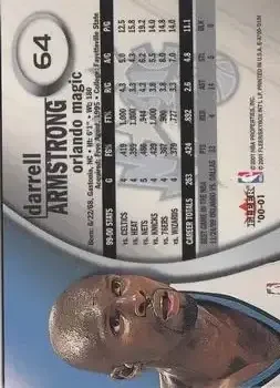 Back of Darrell Armstrong