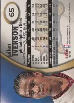 Back of Allen Iverson
