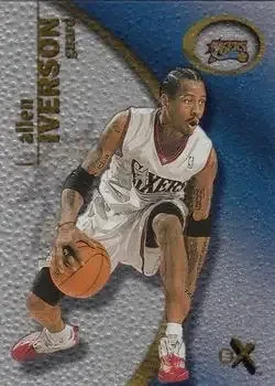 2000-01 E-X #65 Allen Iverson