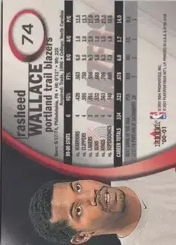 Back of Rasheed Wallace