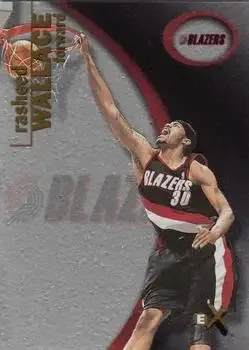 2000-01 E-X #74 Rasheed Wallace