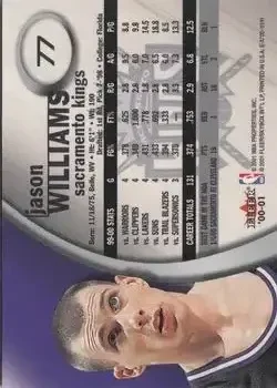 Back of Jason Williams