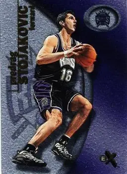 2000-01 E-X #78 Peja Stojaković