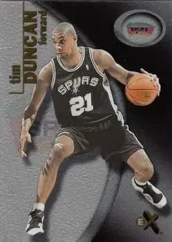 2000-01 E-X #79 Tim Duncan