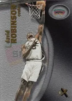 2000-01 E-X #80 - David Robinson - San Antonio Spurs
