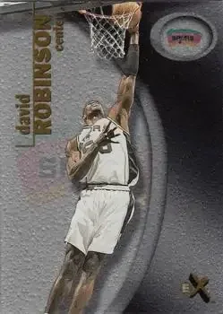 2000-01 E-X #80 David Robinson