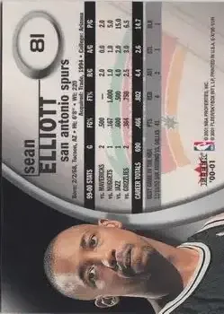 Back of Sean Elliott