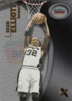 2000-01 E-X #81 Sean Elliott