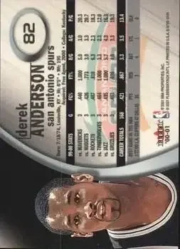 Back of Derek Anderson