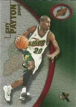 2000-01 E-X #85 Gary Payton