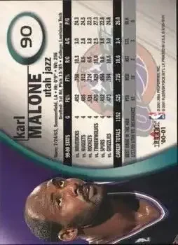 Back of Karl Malone