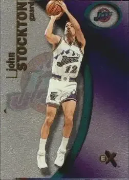 2000-01 E-X #91 John Stockton