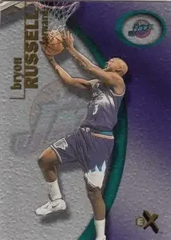 2000-01 E-X #92 Bryon Russell