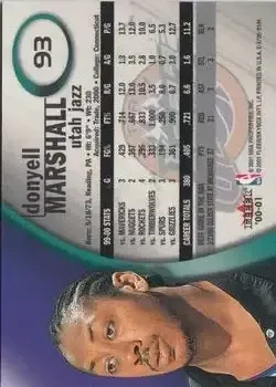 Back of Donyell Marshall