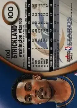 Back of Rod Strickland