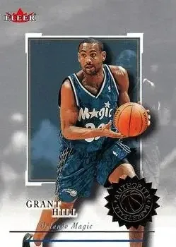 2000-01 Fleer Authority #4 Grant Hill