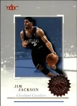 2000-01 Fleer Authority #5 Jim Jackson