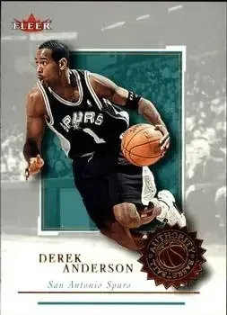 2000-01 Fleer Authority #6 Derek Anderson