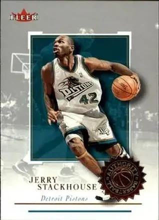 2000-01 Fleer Authority #7 Jerry Stackhouse