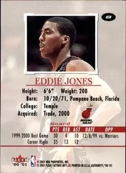 Back of Eddie Jones