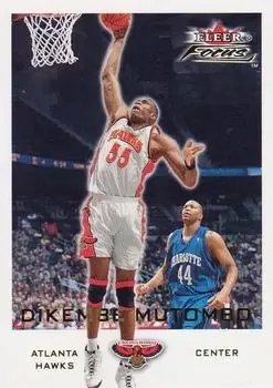 2000-01 Fleer Focus #4 Dikembe Mutombo