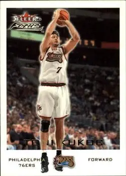 2000-01 Fleer Focus #8 Toni Kukoc