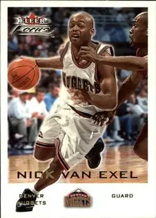 2000-01 Fleer Focus #9 - Nick Van Exel - Denver Nuggets