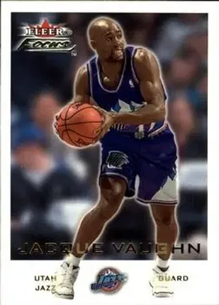 2000-01 Fleer Focus #20 - Jacque Vaughn - Utah Jazz