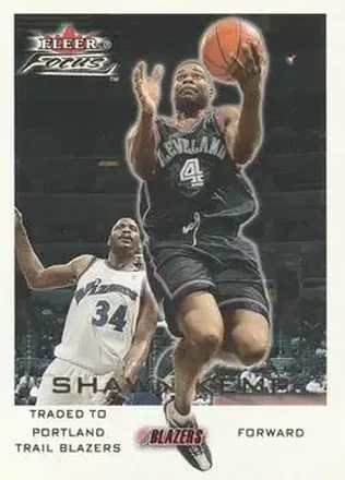 2000-01 Fleer Focus #22 - Shawn Kemp - Portland Trail Blazers