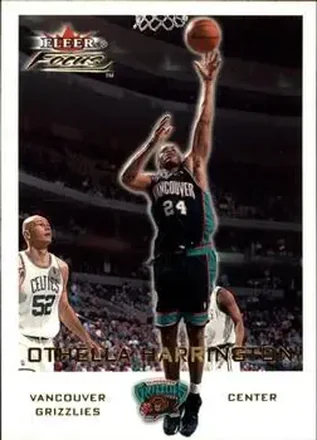 2000-01 Fleer Focus #27 - Othella Harrington - Vancouver Grizzlies